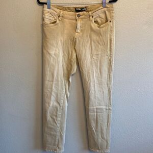 BDG- Khaki colored cigarette mid ride jeans- Size 31x30